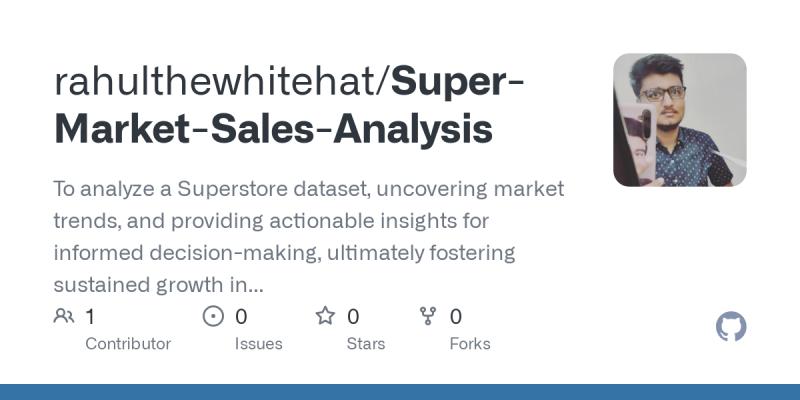 Super Market Sales Analysis